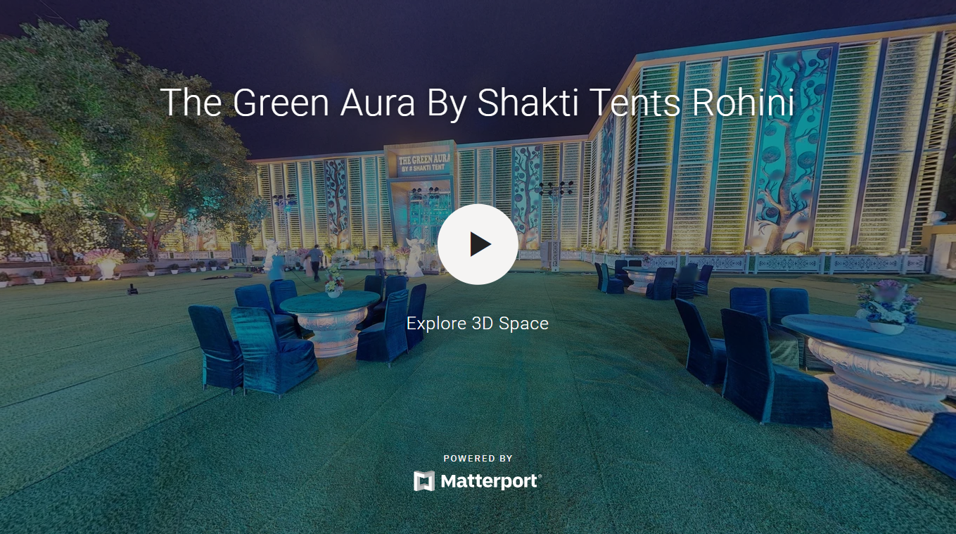 The Green Aura By Shakti Tent and Decorators 360 View